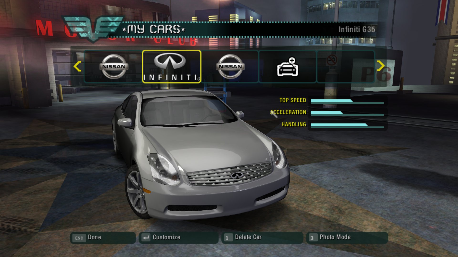 Infiniti G35 Performance Change&Buff