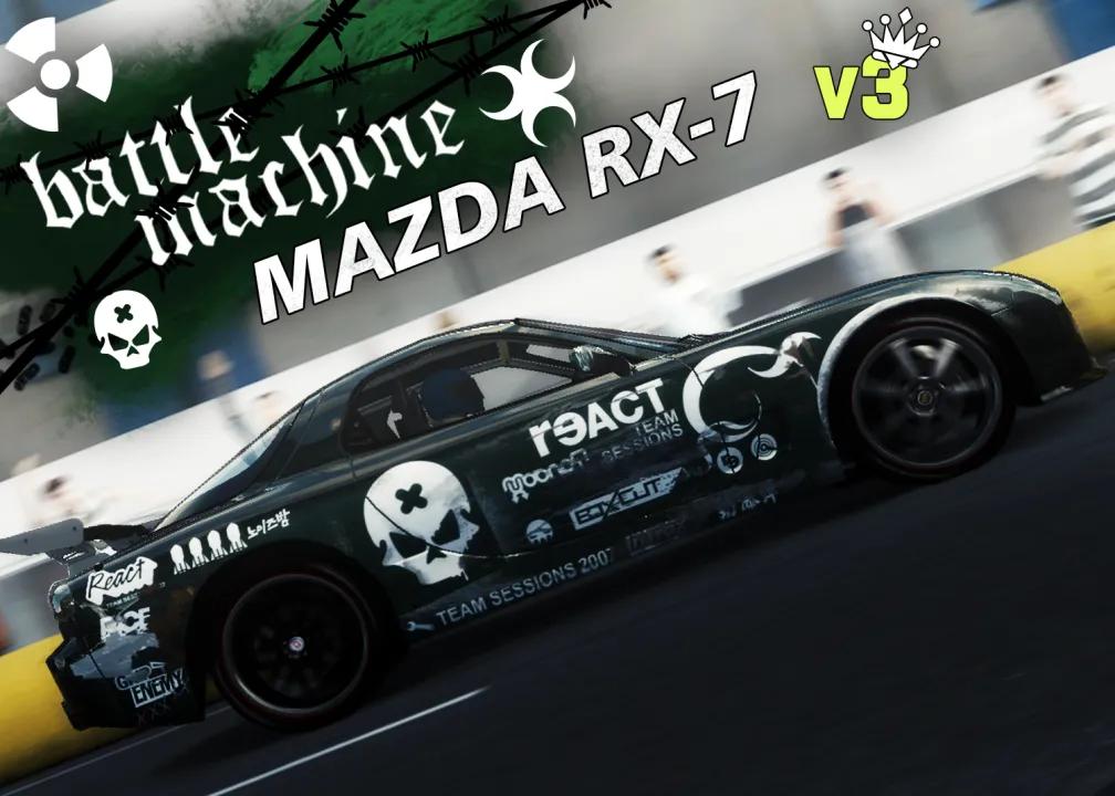 Battle Machine Mazda RX-7 Livery