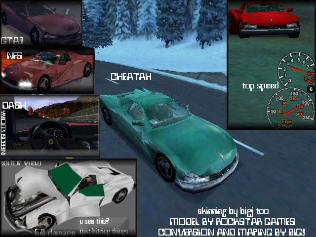 GTA3 Cheatah