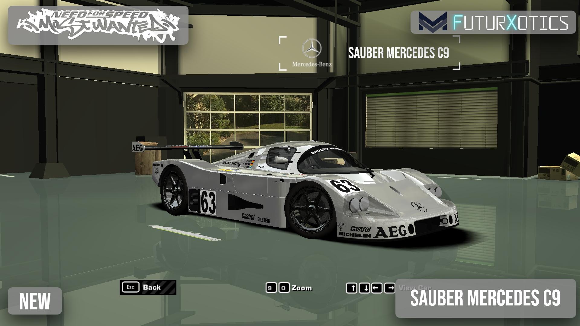 1989 Sauber Mercedes C9
