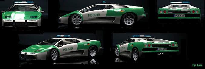 Lamborghini Diablo - German Polizei