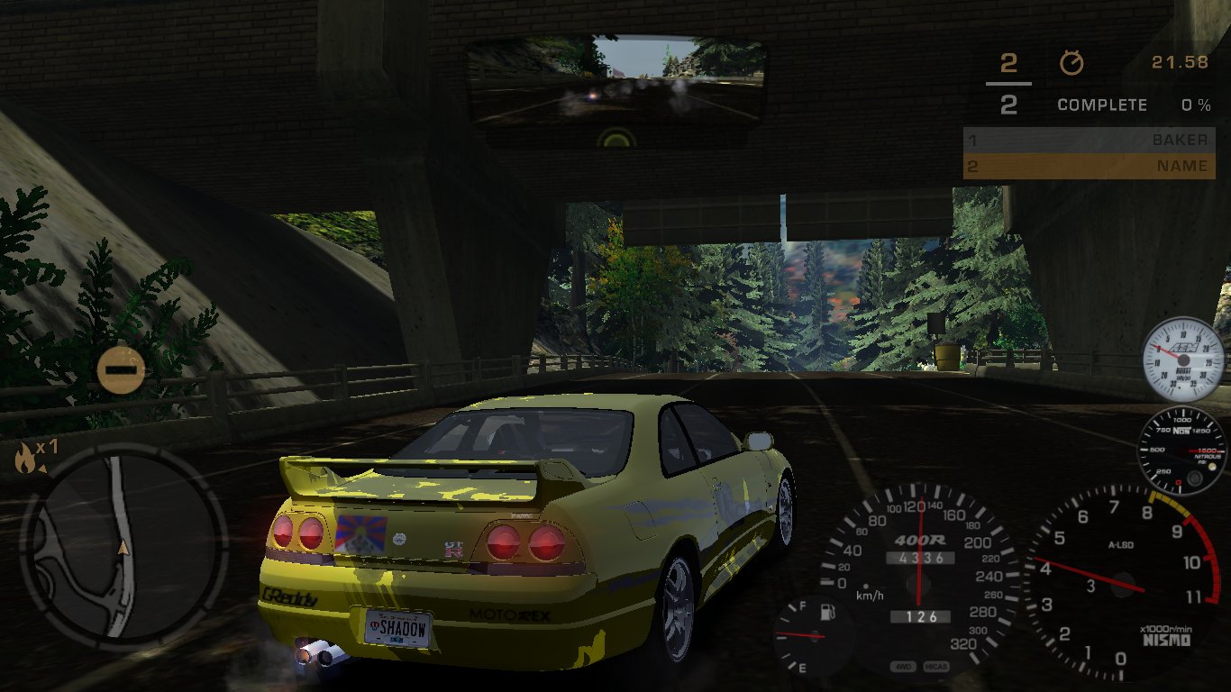 Custom Hud - Nissan Skyline GT-R33