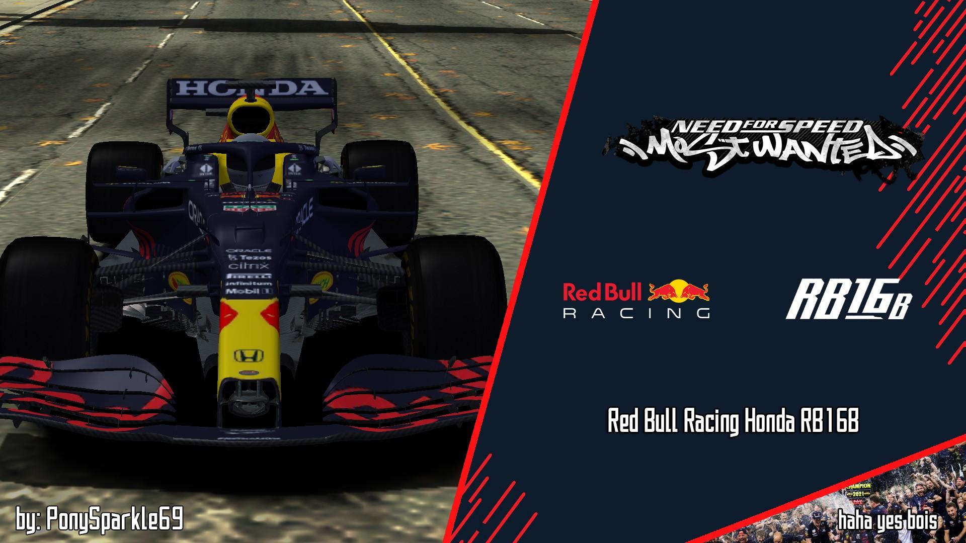 2021 Red Bull Racing Honda RB16B