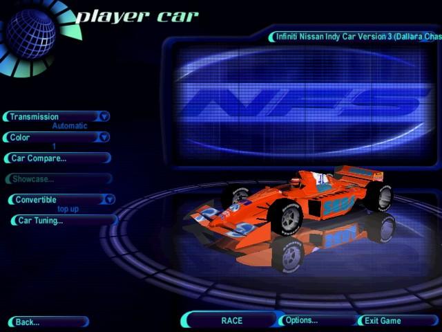 Infiniti Nissan Indy Car Version 3 (Dallara Chassis)