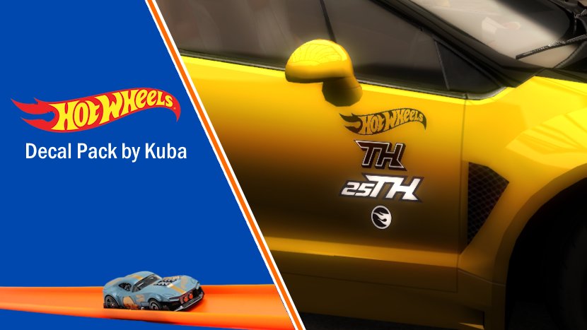 Hot Wheels Decal Pack