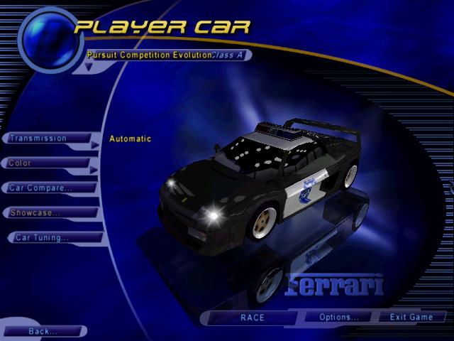 Koenig Specials Competition Evolution Pursuit Car