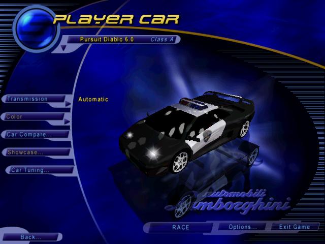 Lamborghini Diablo 6.0 Pursuit Car