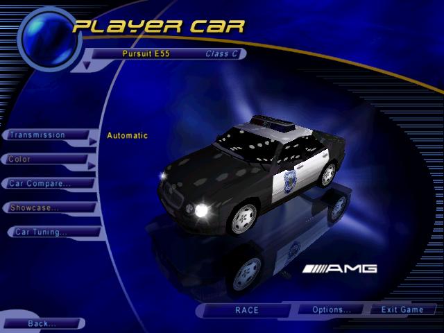 Mercedes-Benz E 55 Pursuit Car