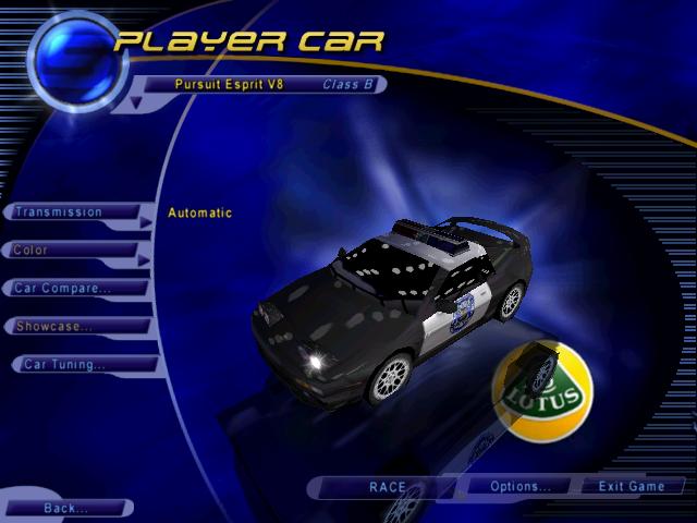 Lotus Esprit V8 Pursuit Car