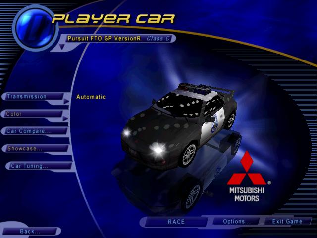 Mitsubishi FTO GP Version R Pursuit Car