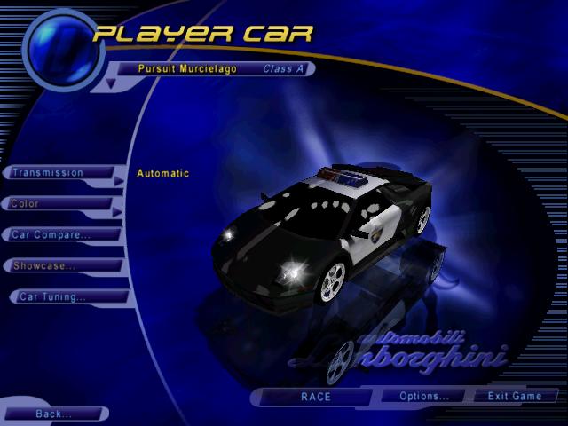 Lamborghini Murcielago Pursuit Car