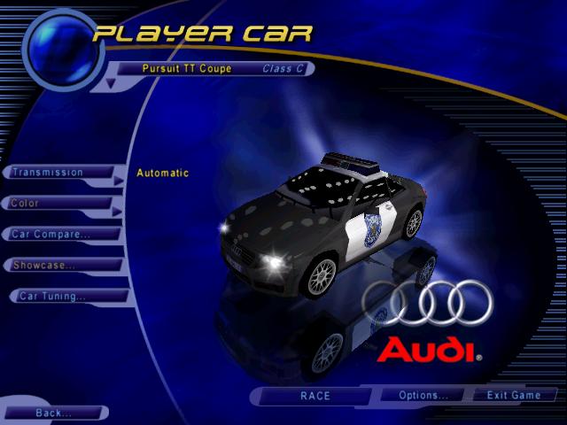 Audi TT Coupe Pursuit