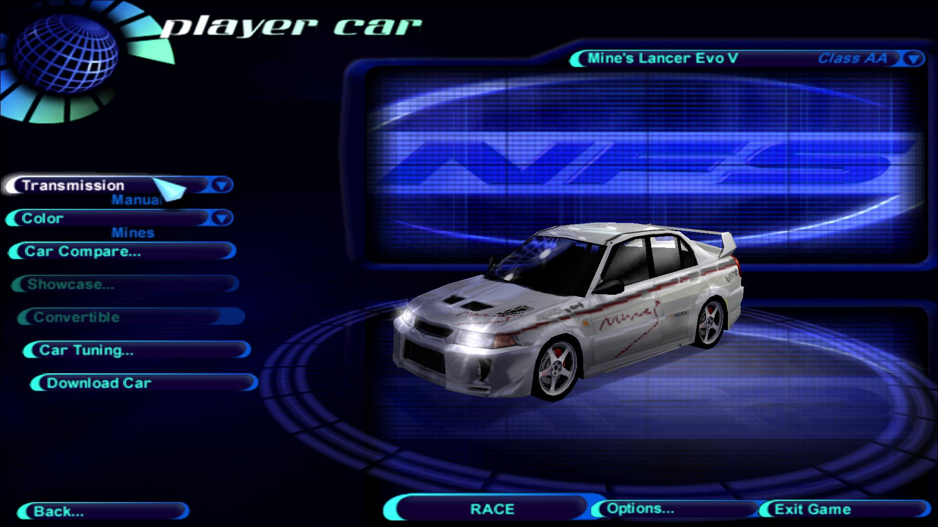 Mine's Lancer Evo V