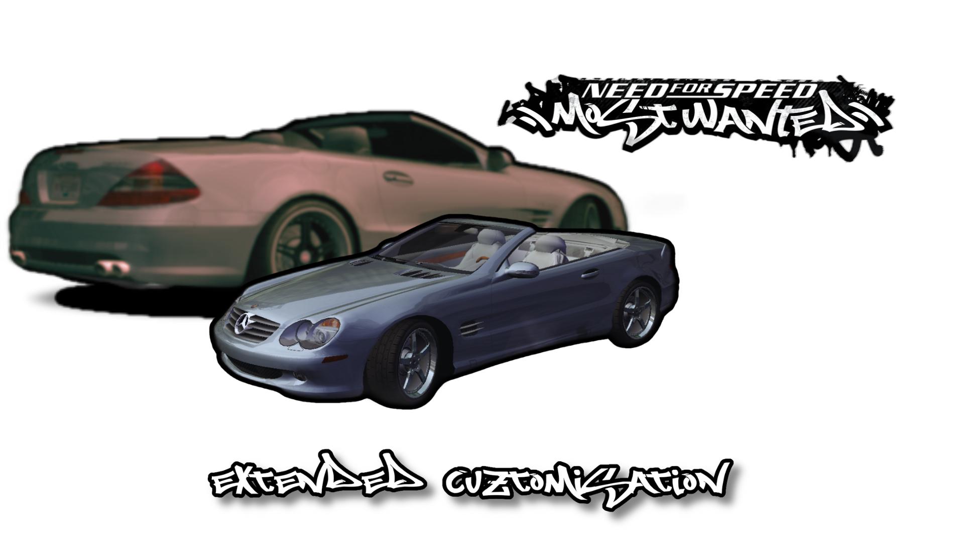 NFS MW SL65 AMG & SL500 EXTENDED CUSTOMIZATION