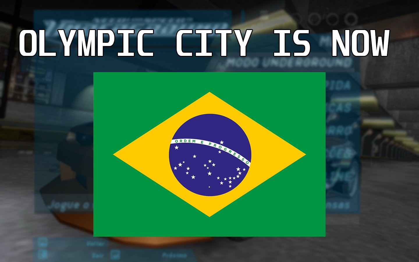 Olympic City Is Now Brasil [Localização para PT-BR]