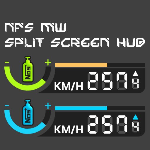 NFS MW-CB SPLIT SCREEN HUD