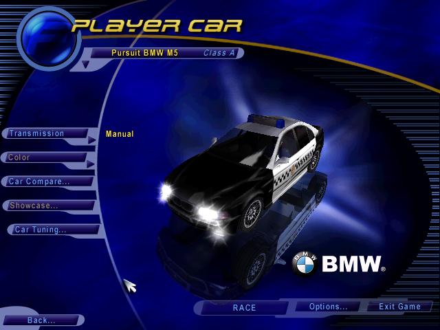 Pursuit BMW M5 (NFS 4)