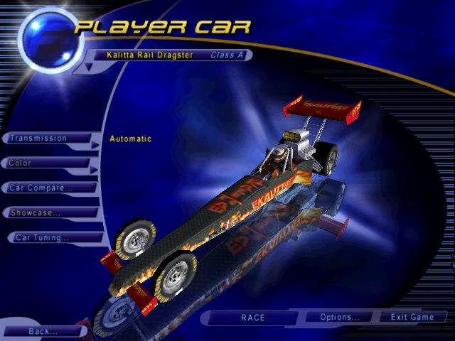 NHRA Kalitta Dragster