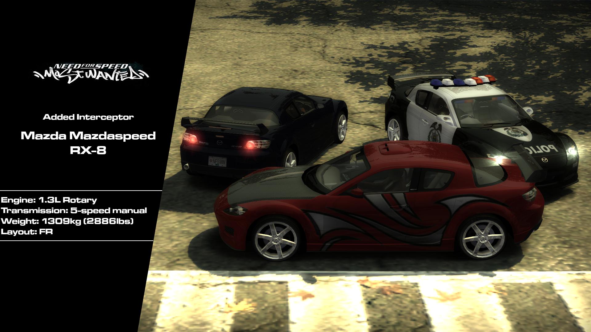 Mazda Mazdaspeed RX-8 (PPV) (Addon)