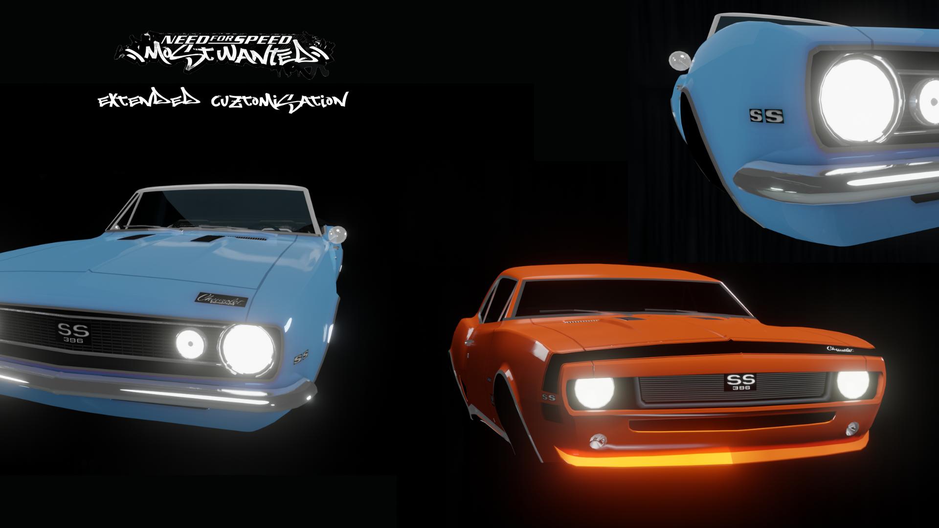 1967 Chevrolet Camaro SS Extended Cuztomisation