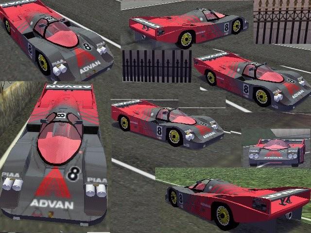 Porsche 956 LM Advan