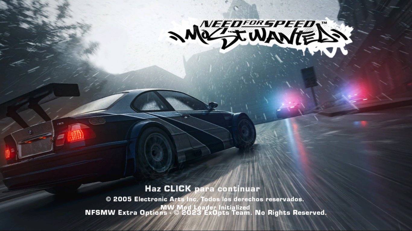 NFSM05 Boot Screen