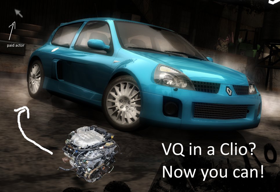 VQ35 swap for Clio V6