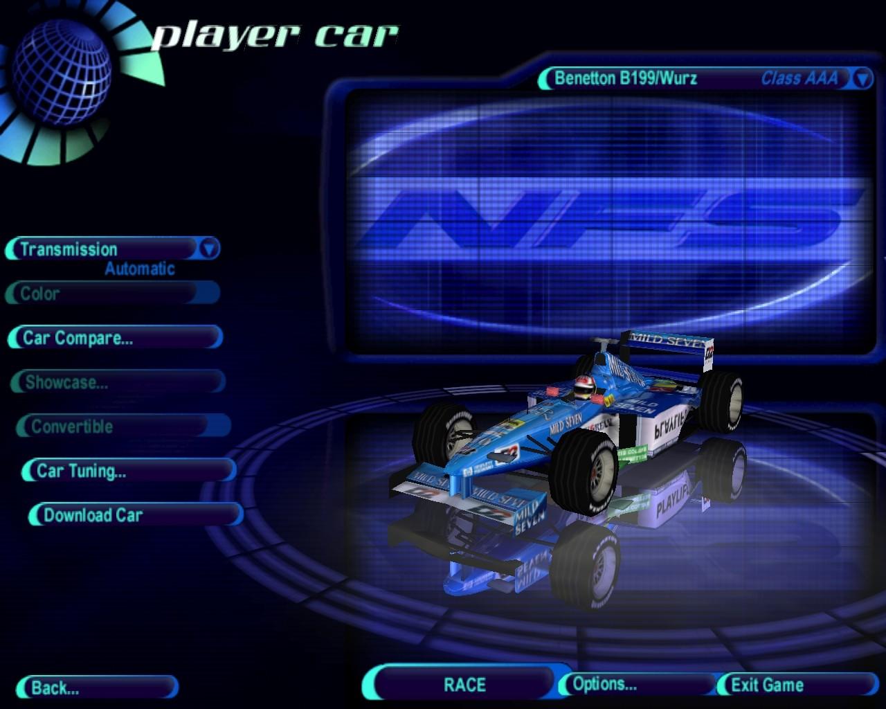 Formula Cars Benetton B199 - Wurz
