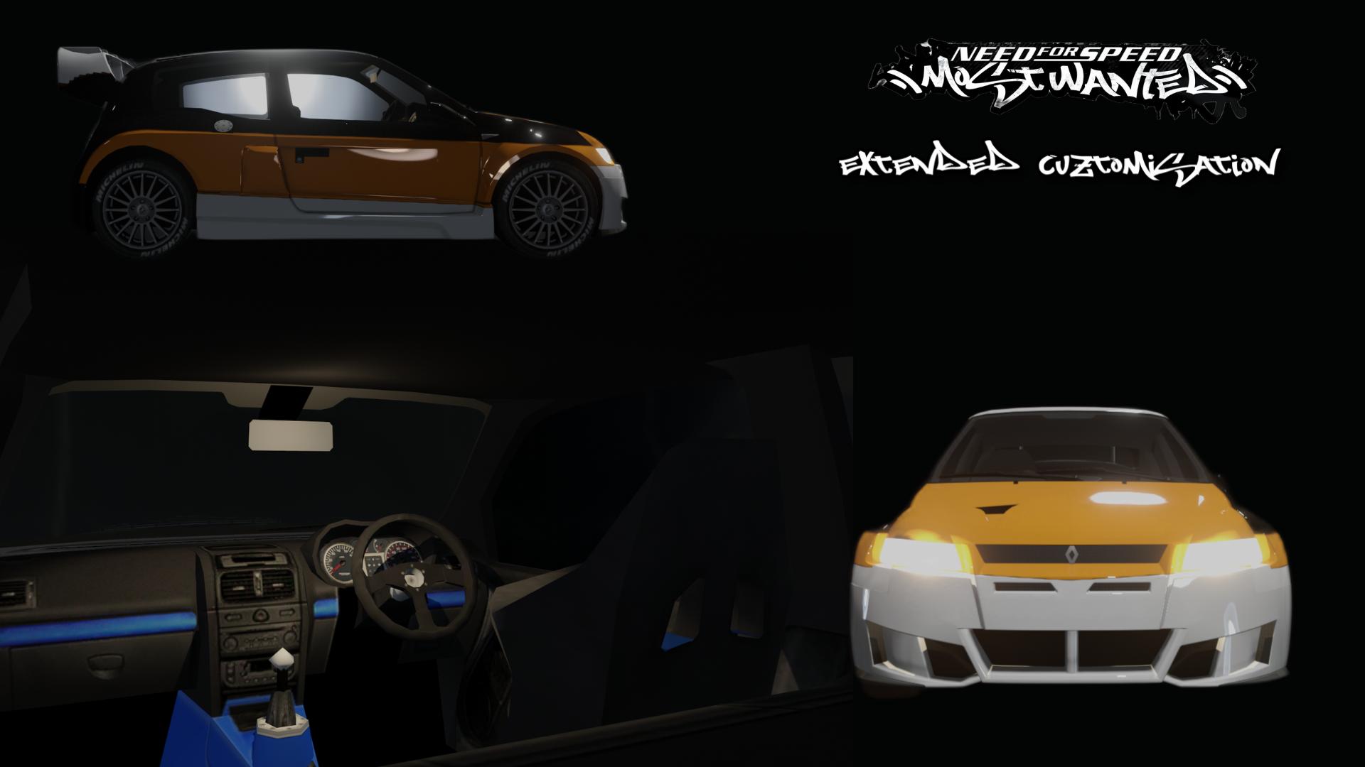 Renault Sport Clio V6 Phase II Extended Customization