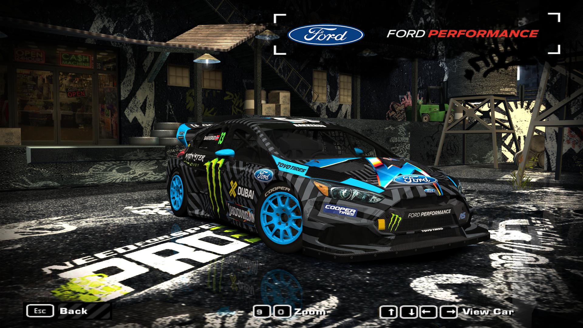 2016 Ford Focus RS RX (Modloader/Addon)