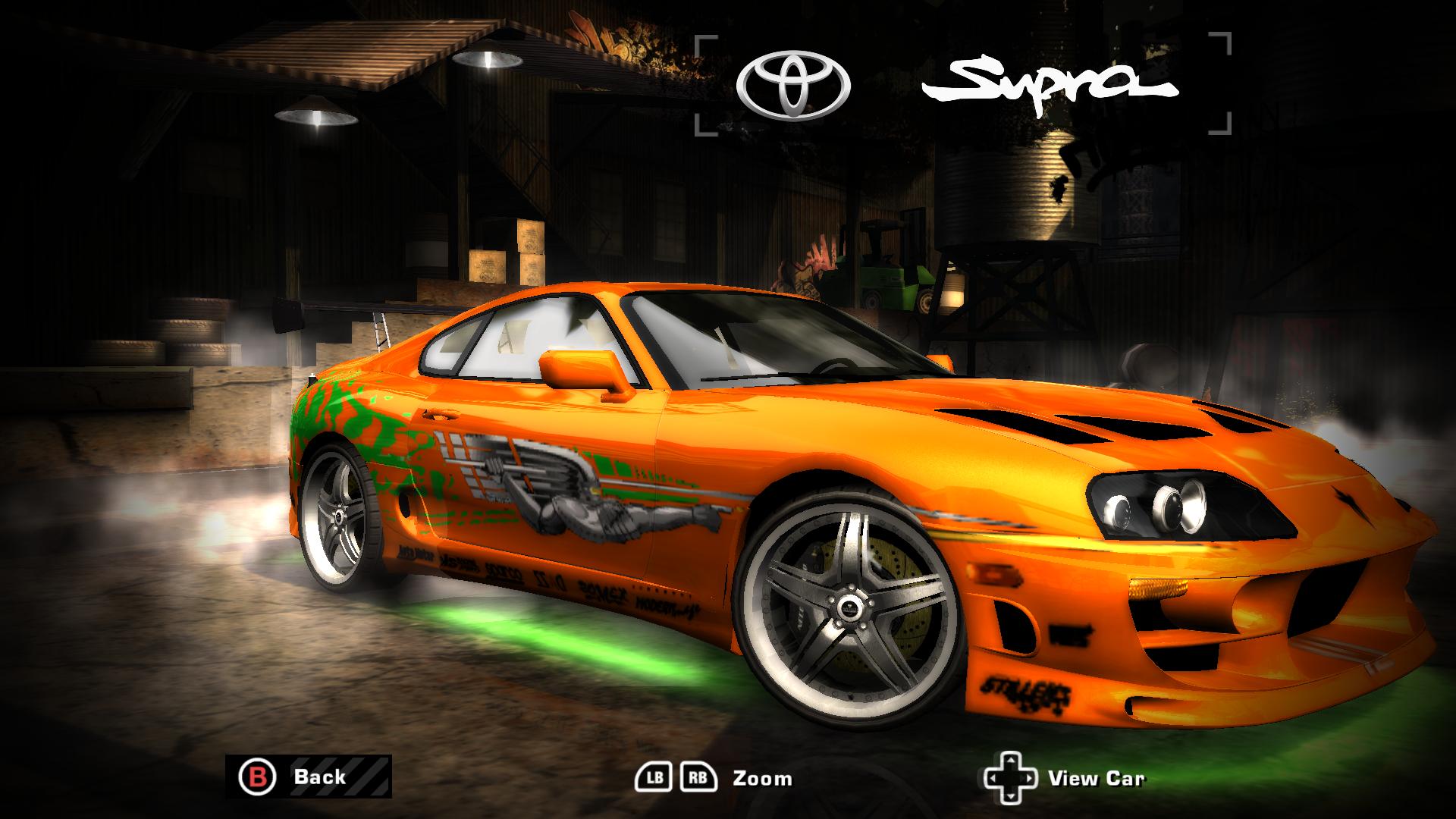 The Fast & The Furious Supra Vinyl