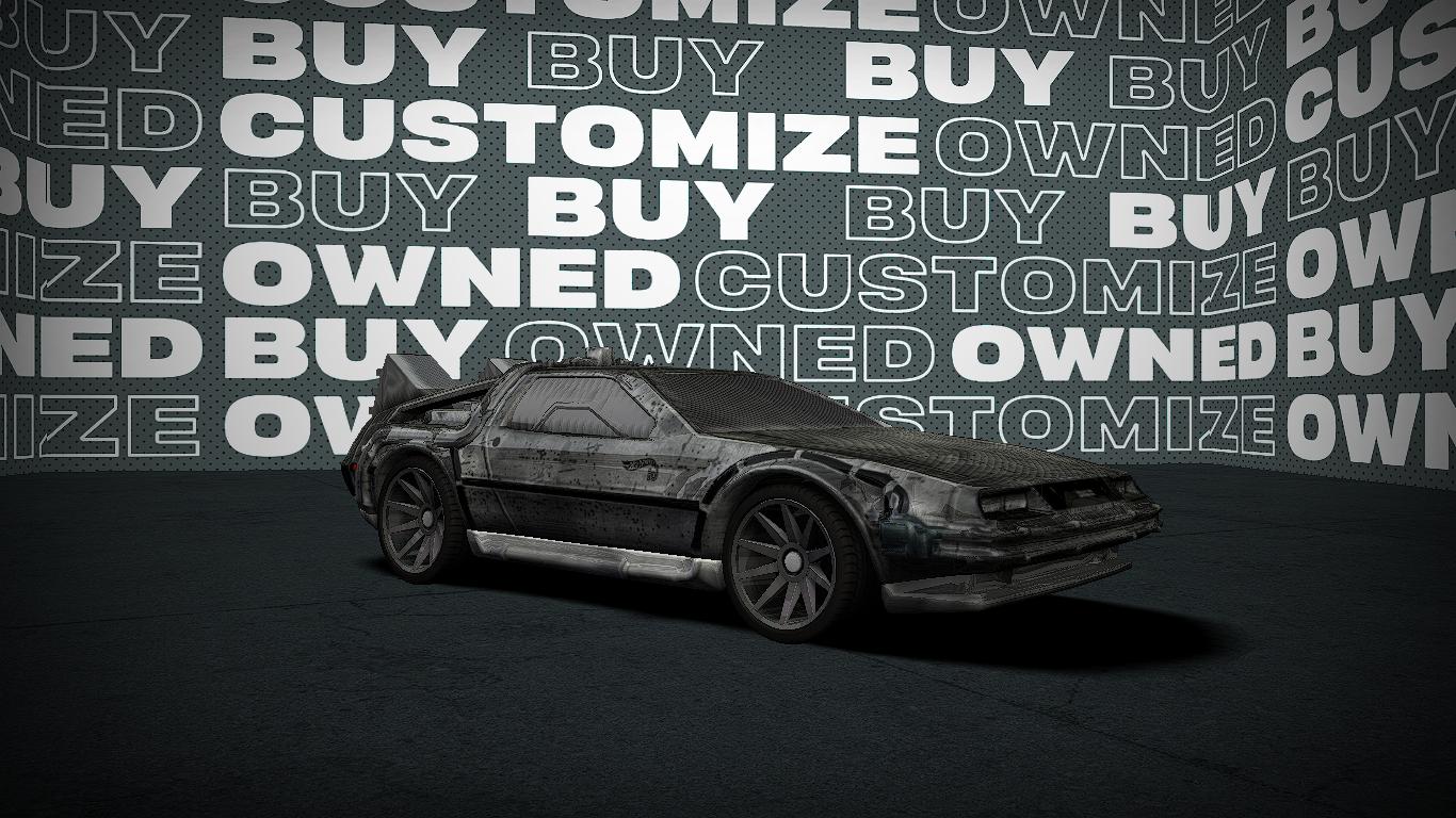 Hot Wheels DMC Delorean Back To The Future