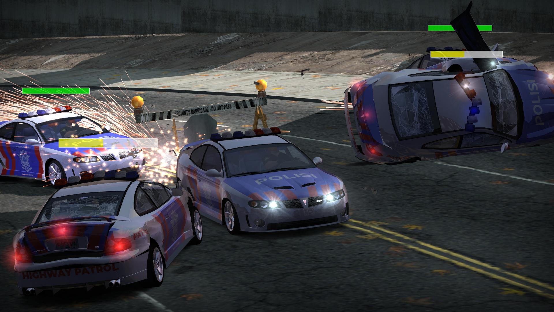 Pontiac GTO Indonesia Police Car (White Version)