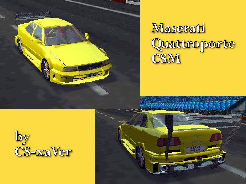 Maserati Quattroporte CSM Race