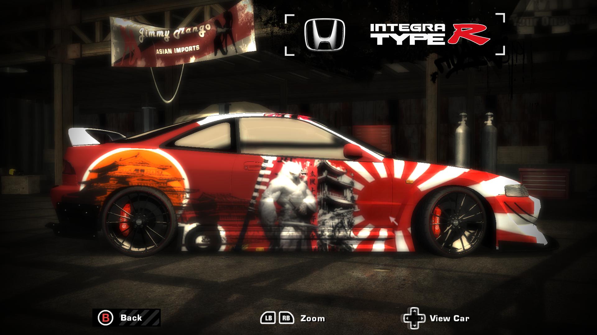 Owl Ninja Vinyl for Honda Integra Type-R