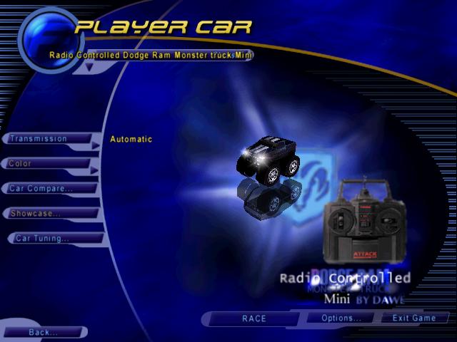 Radio Controlled Ram Monster Truck Mini
