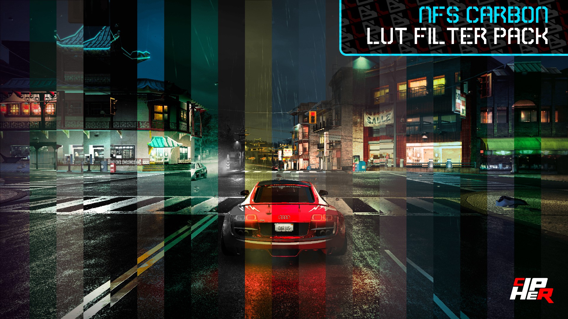 Need For Speed Carbon LUT Filter Pack