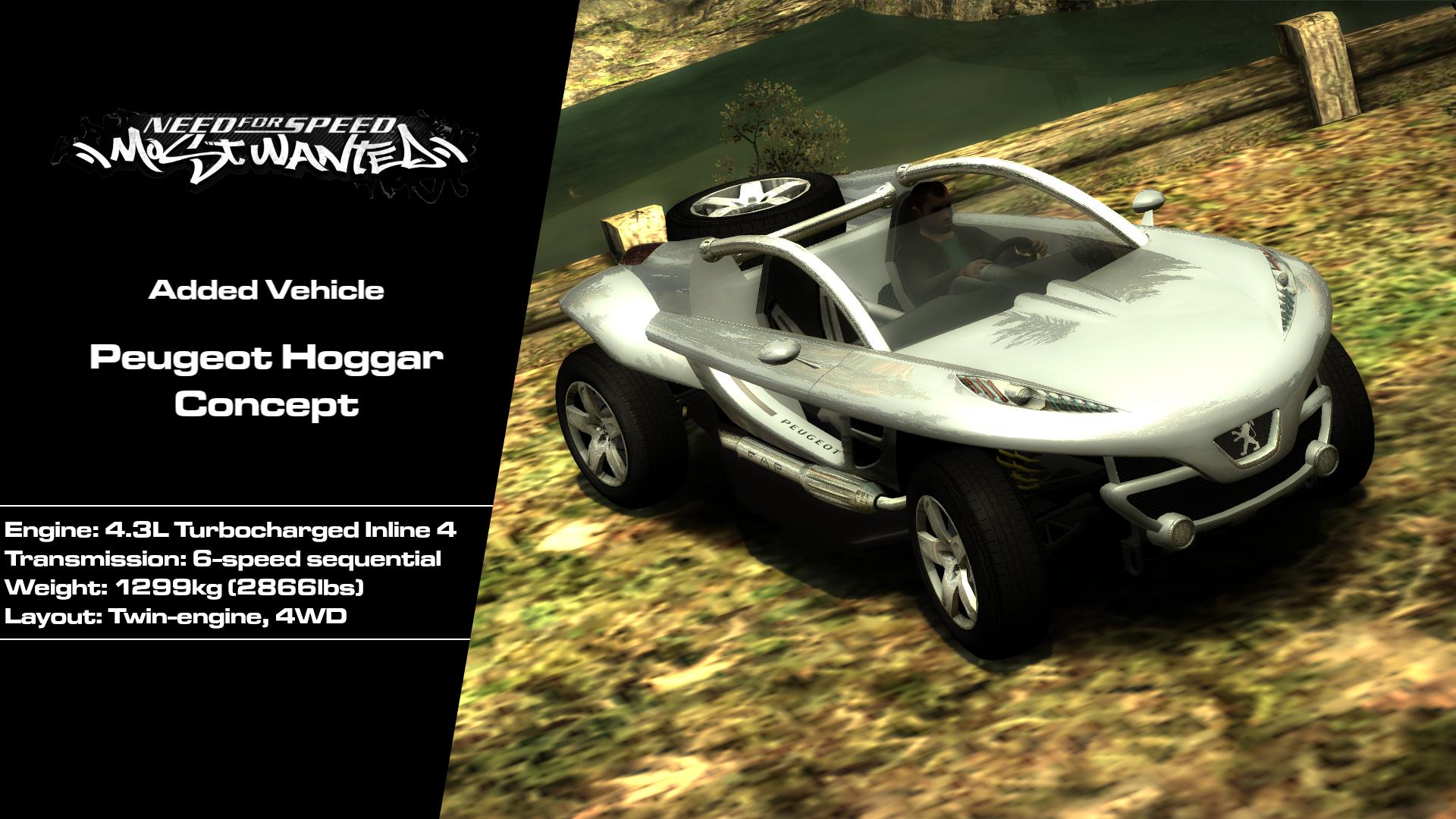 Peugeot Hoggar Concept (Addon)