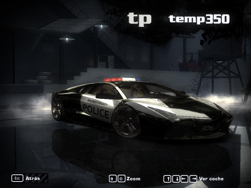 Lamborghini Reventon Hot Pursuit 3 X5 Cops