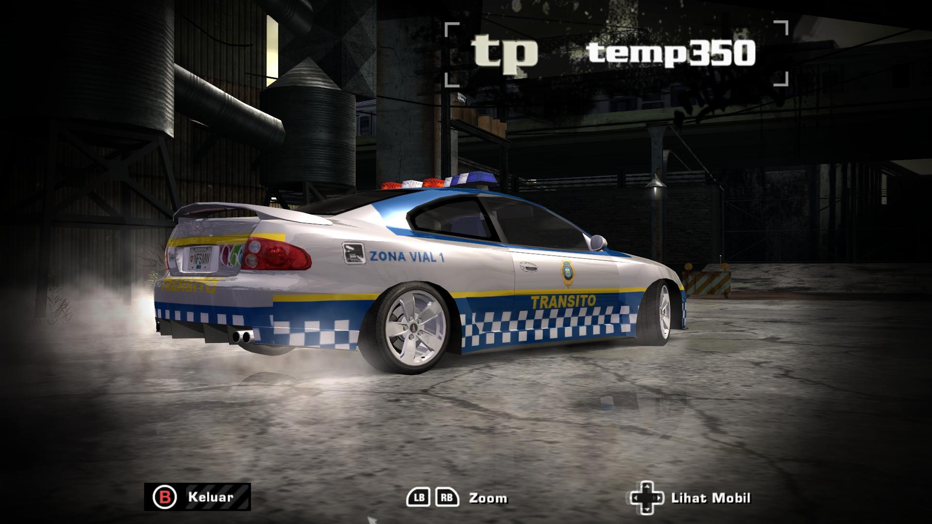 Pontiac GTO Pursuit: Mexico City Transito Police Car