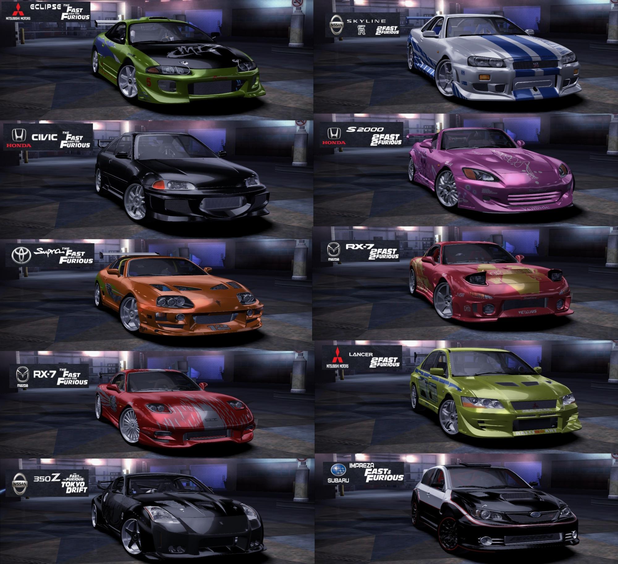 Fast & Furious Pack