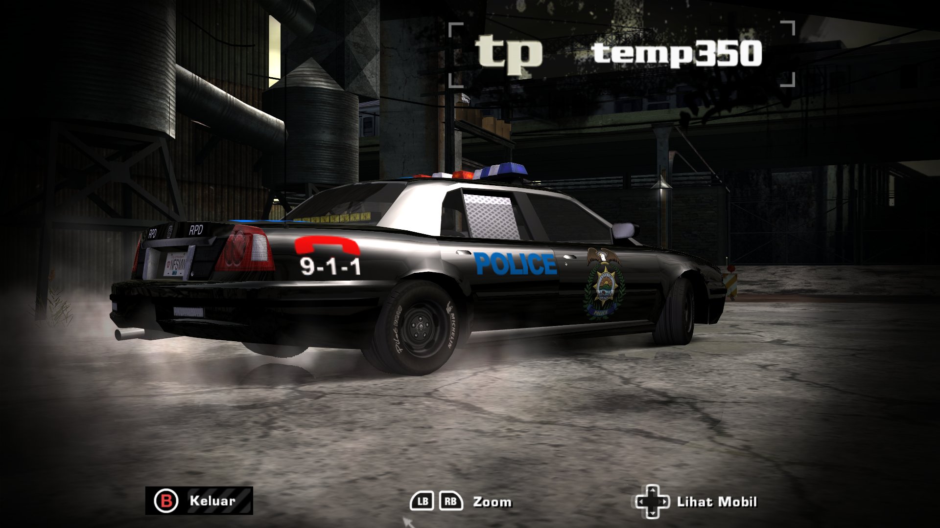Ford L1 All-Black Custom Crown Vic Interceptor