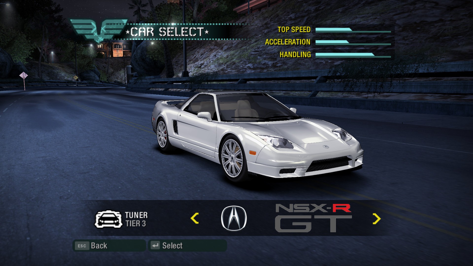 Acura NSX-R GT