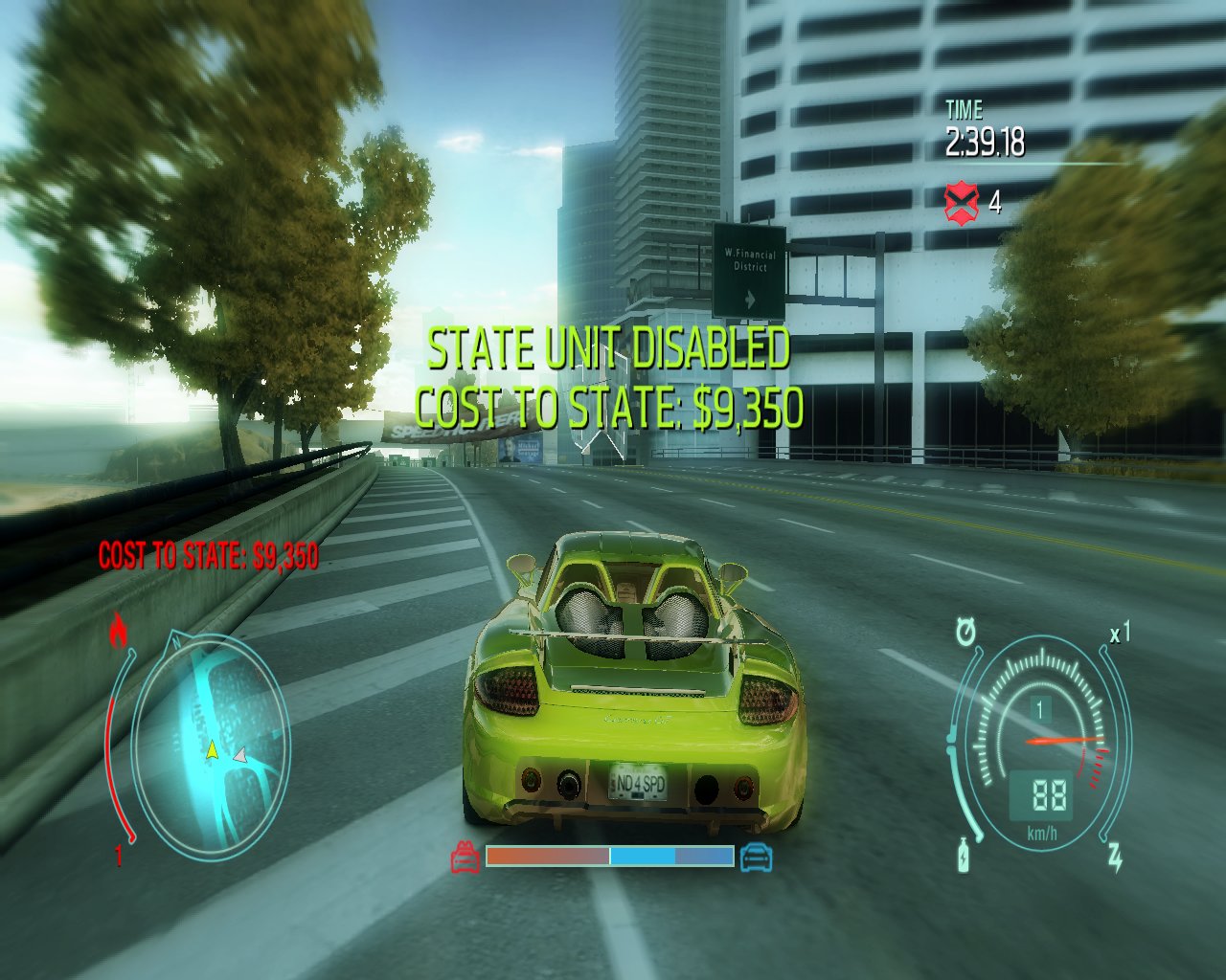 NFS Undercover updated cost to state