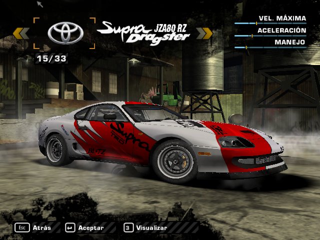 Supra JZA80 RZ Dragster.