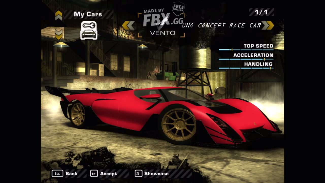 2021 Vento Uno Race Car