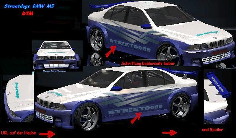 BMW M5 DTM Look