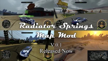 Radiator Springs Map Mod - NFS Most Wanted