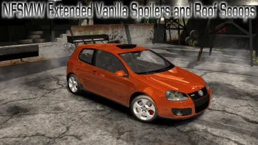 NFSMW Extended Vanilla Spoilers and Roof Scoops - NFS Most Wanted