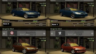 Europe - USA Saves - NFS Underground 2